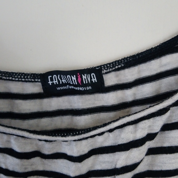 Striped Lightweight Soft Comfy Stretchy Top - Picture 4 of 10
